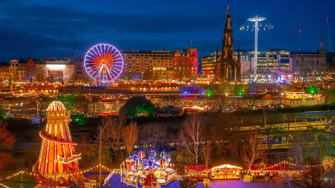 Edinburgh Christmas Markets 2024/2025 Newmarket Holidays